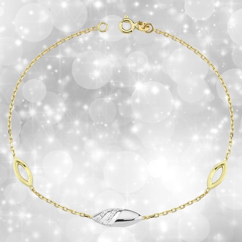 Damen armband gold 333 - gold,