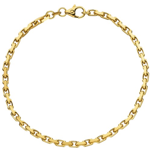 333 gelbgold armkette - gelbgold,