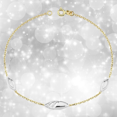 Damen armband gold 333 - armband,