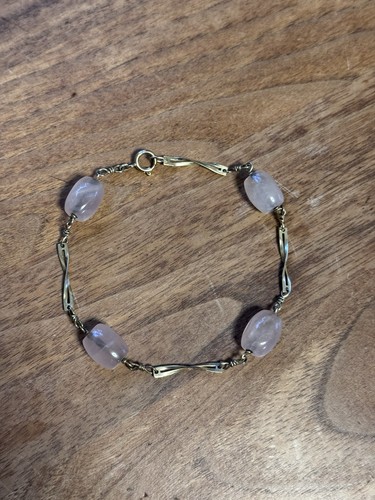 Damen armband mit - mit, rosenquarzen