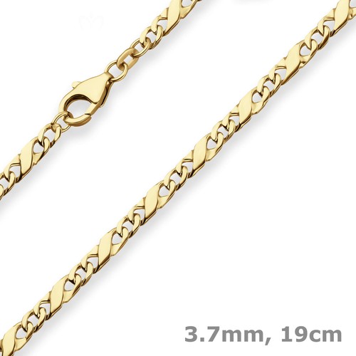 7mm armband dollarkette - armband,