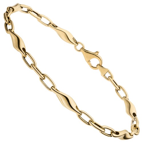 Armband 333 gold gelbgold - 4, mm