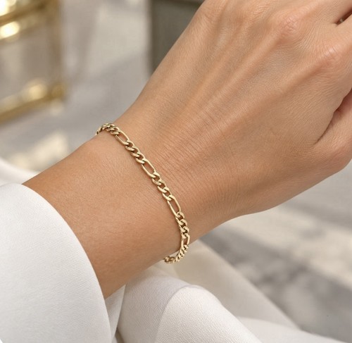333 8kt bicolor armband - ,