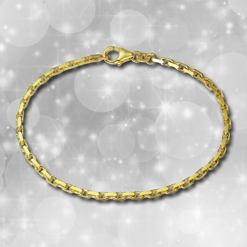 Armband 5cm 333er - armband, gelbgold