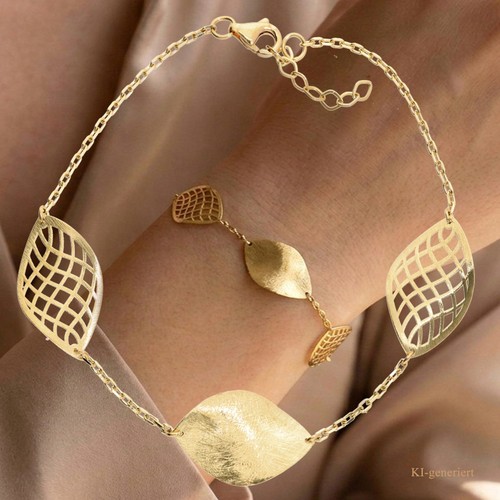 Armkette echt gold 333 - echt,
