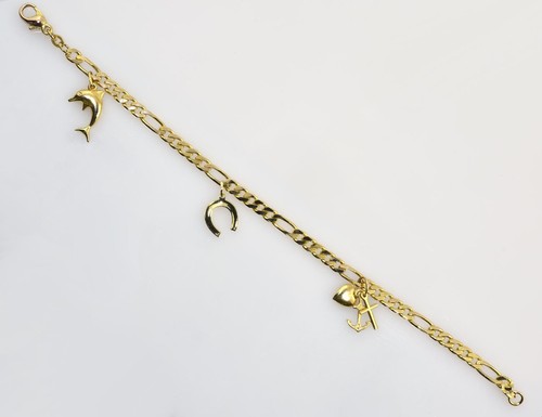 Armband figaro mit - figaro,