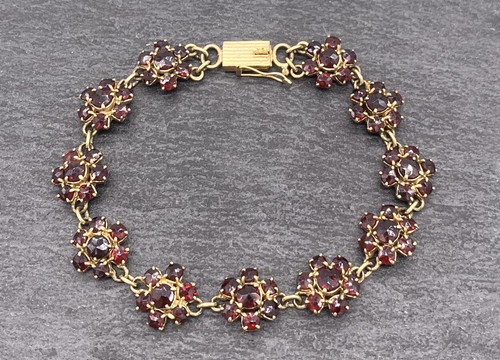 333 kt gelbgold armband - 333/-,