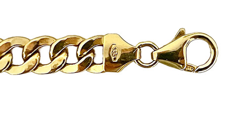 Panzerarmband 333 gelbgold - panzerarmband, 333/-gelbgold