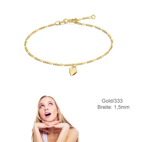 Zarte figaro armband mit - zarte,