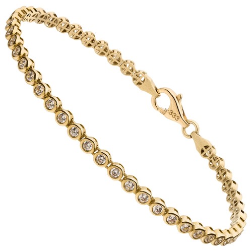 Tennisarmband 333 gold - mm,